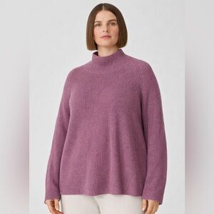 21. Eileen Fisher Size 3X Merino Wool Sweater